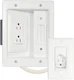 Sanus SA-IWP1-W1 In-Wall TV Power and Cable Management Kit - White