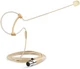 Earset Headset Microphone for Shure SLXD14D Dual Wireless Bodypack System Beige